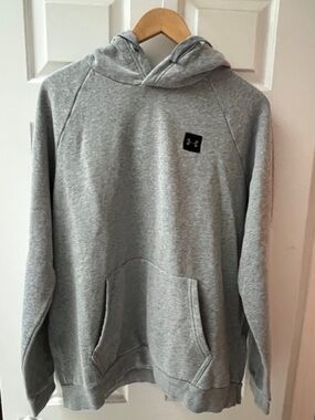 Under Armour Men's Light Gray Pullover Hoodie
